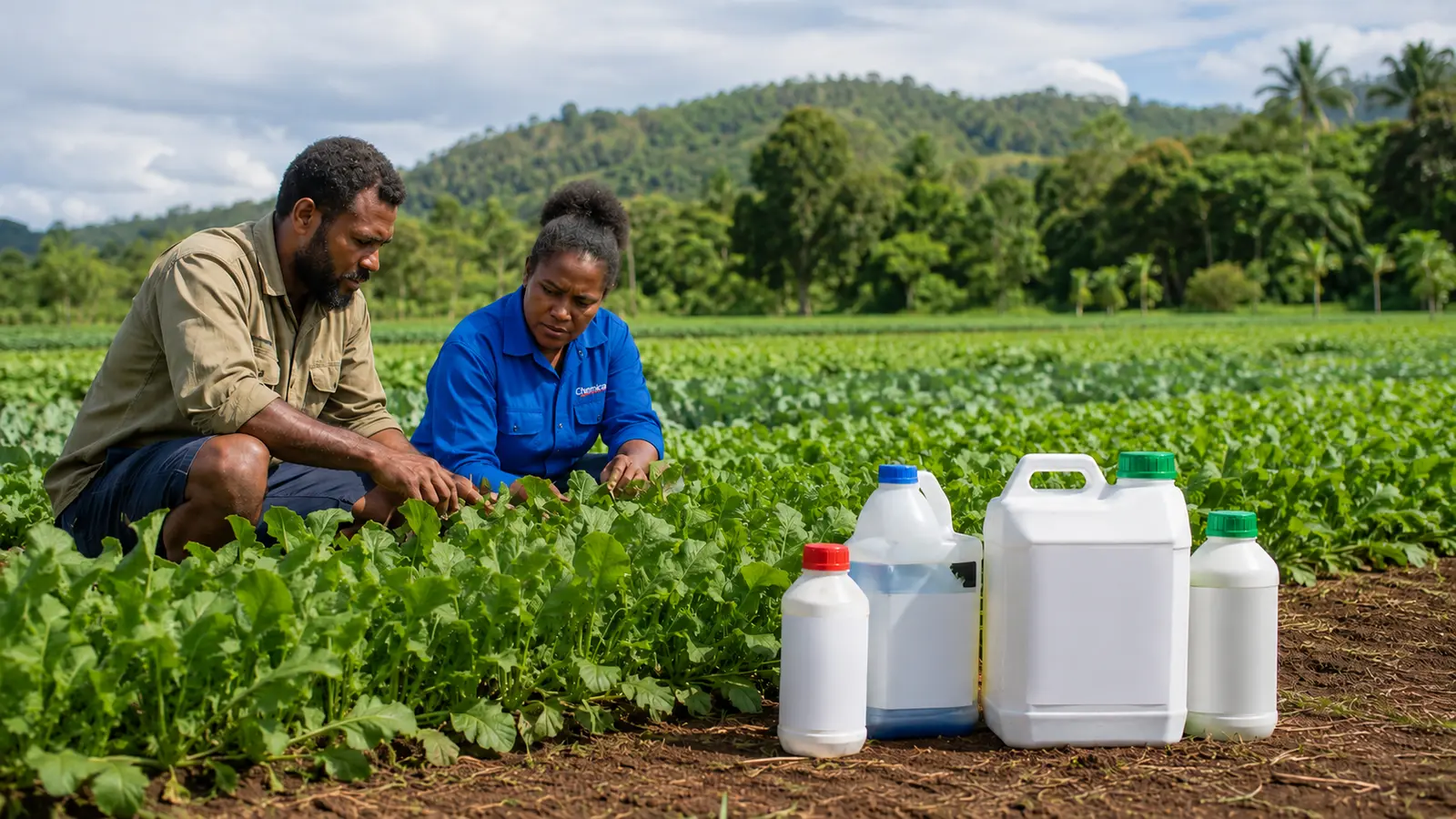 Chemica agricultural and farming products available throughout Papua New Guinea