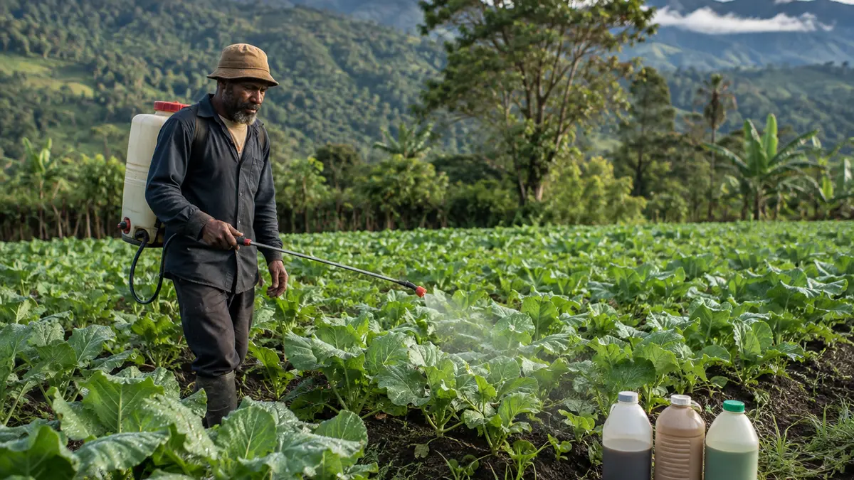 Chemica Facebook update: 🌱 WHY ARE LIQUID FERTILISERS A GOOD CHOICE FOR PNG FARMERS?

PNG receives heavy 