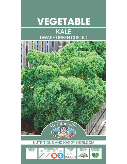 Seed Kale Dwarf Grn Curled 0.918g MFG2288