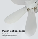 Fan Colour Blade W/Lighting Remote Control FS-HX-R520 