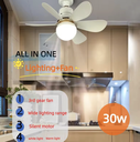 Fan Colour White W/Lighting Remote Control FS-HX-R420 