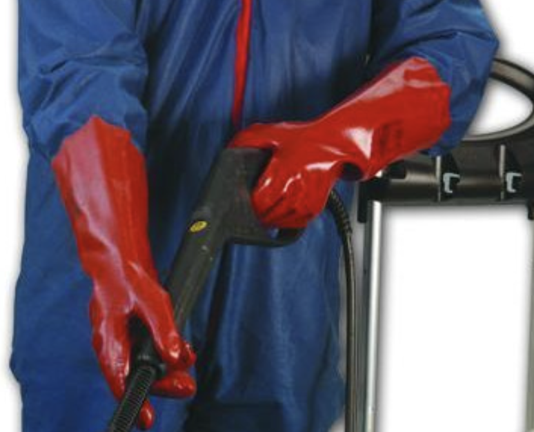 Gloves Chemical Pvc-Red 35cm