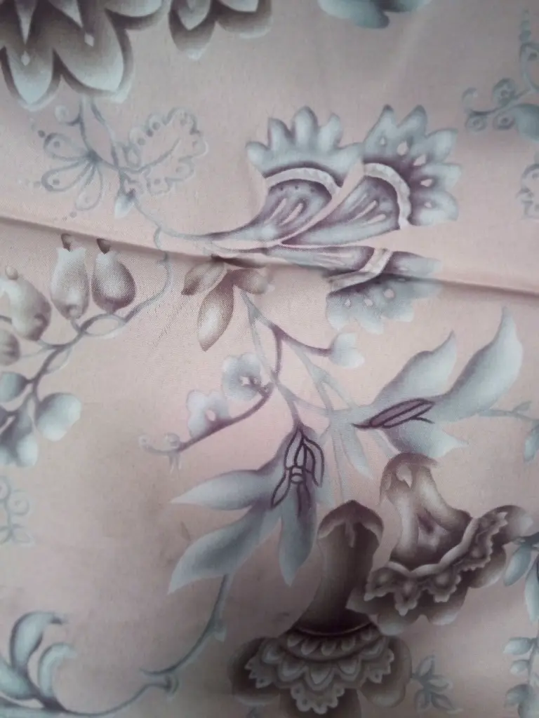Fabric Printed Polyster Satin 58" D#8164