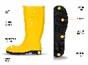 Gumboot Safety Hillson Dragon Yel
