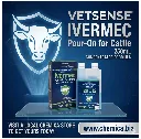 Vetsense Ivermec Pour-On for Cattle 250mL