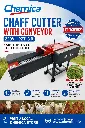 Chaff Cutter With Conveyor 220V - 9ZT-3.0