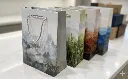 Gift Bag 35cm W/Gold Dgn 10411-4