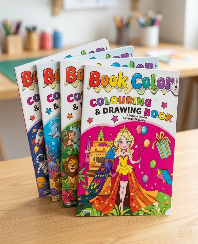 Book Color 4 Designs BK36939-BK36942