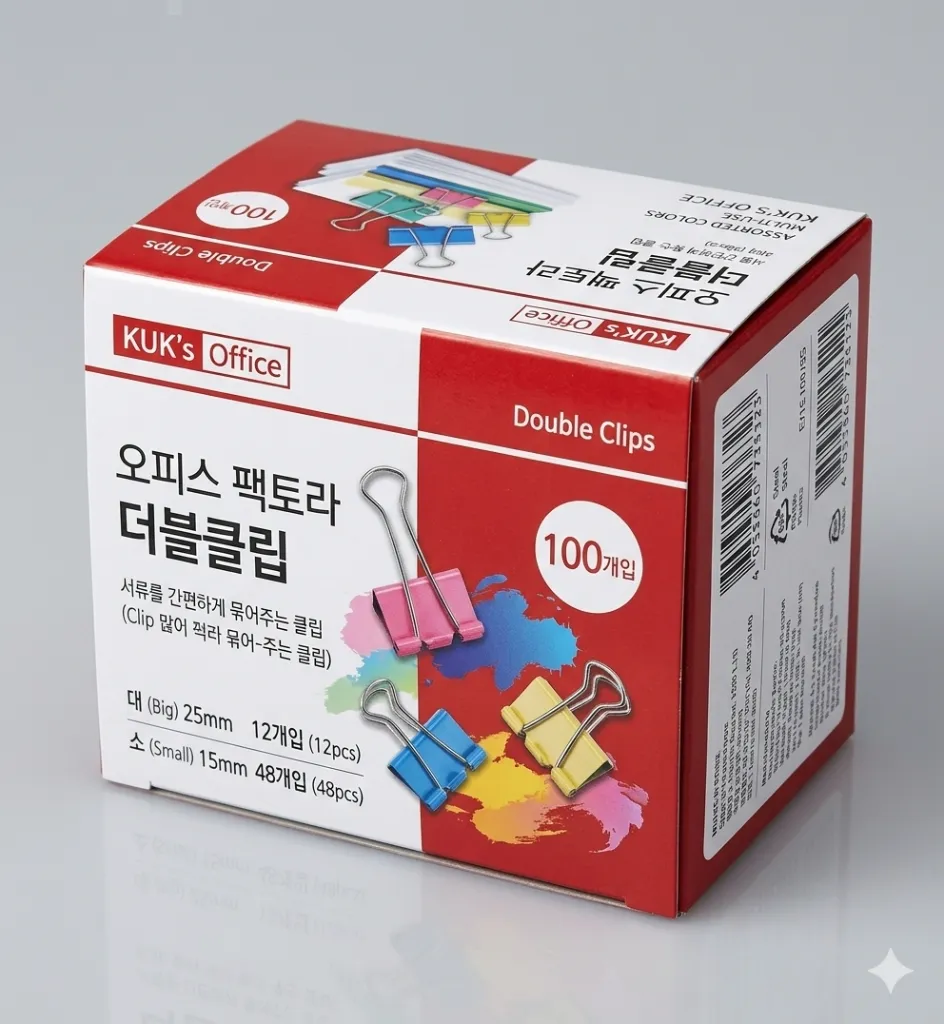 Clip Binder 15mm 100pcs/box WA75-9