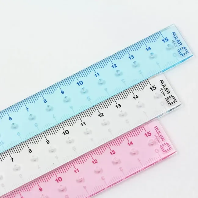 Ruler Plastic 15cm WA19-14