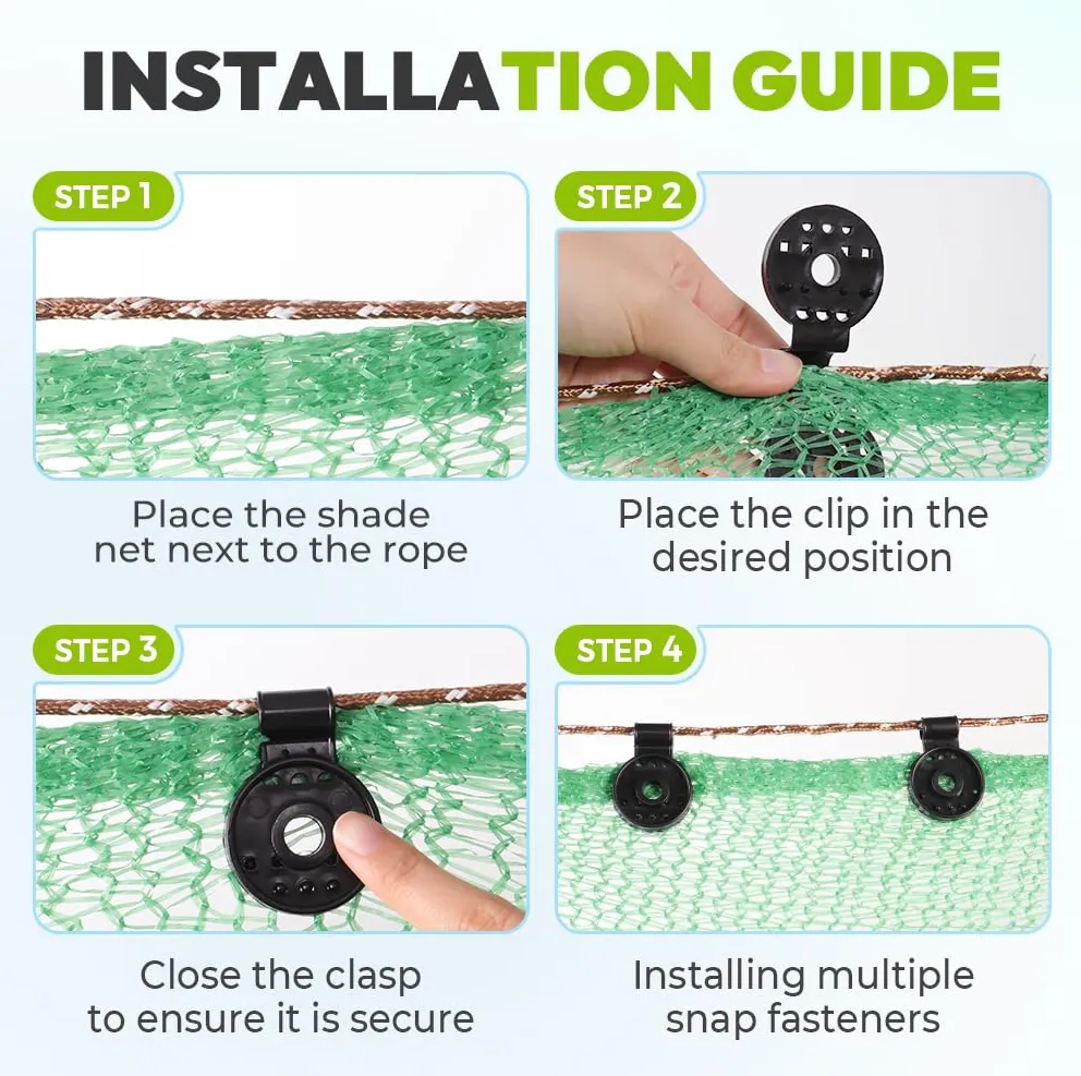 Shade Cloth Plastic Clips Recycling - NN-2