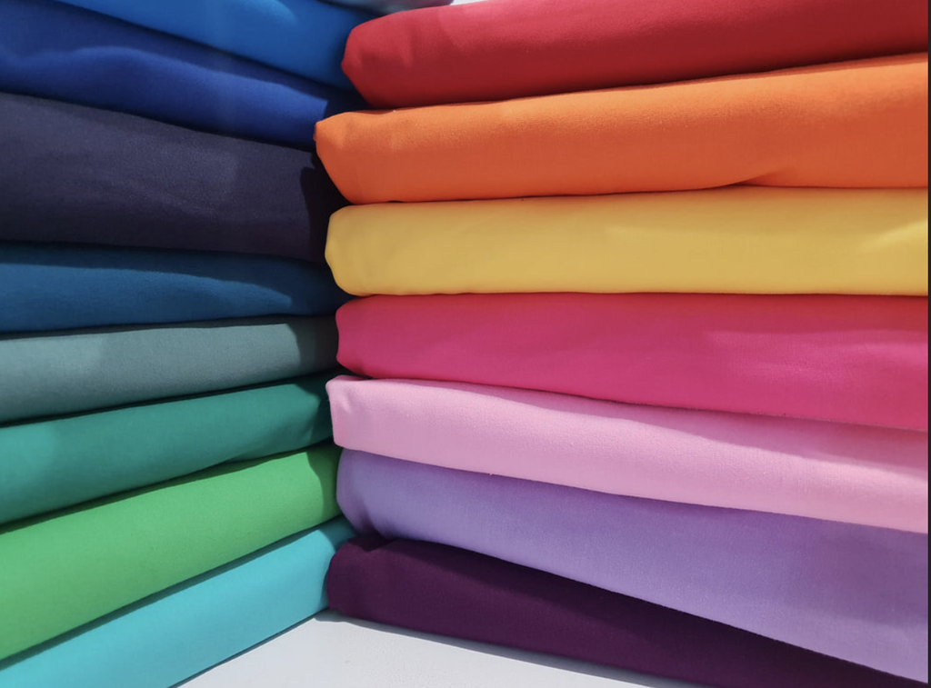 Fabric Peach Skin Luxury: Solid Colours