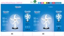 Fan Table Electric 16Inch TX-1601D-5