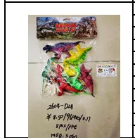 [VI5831] Dinosaur Toy 8pcs