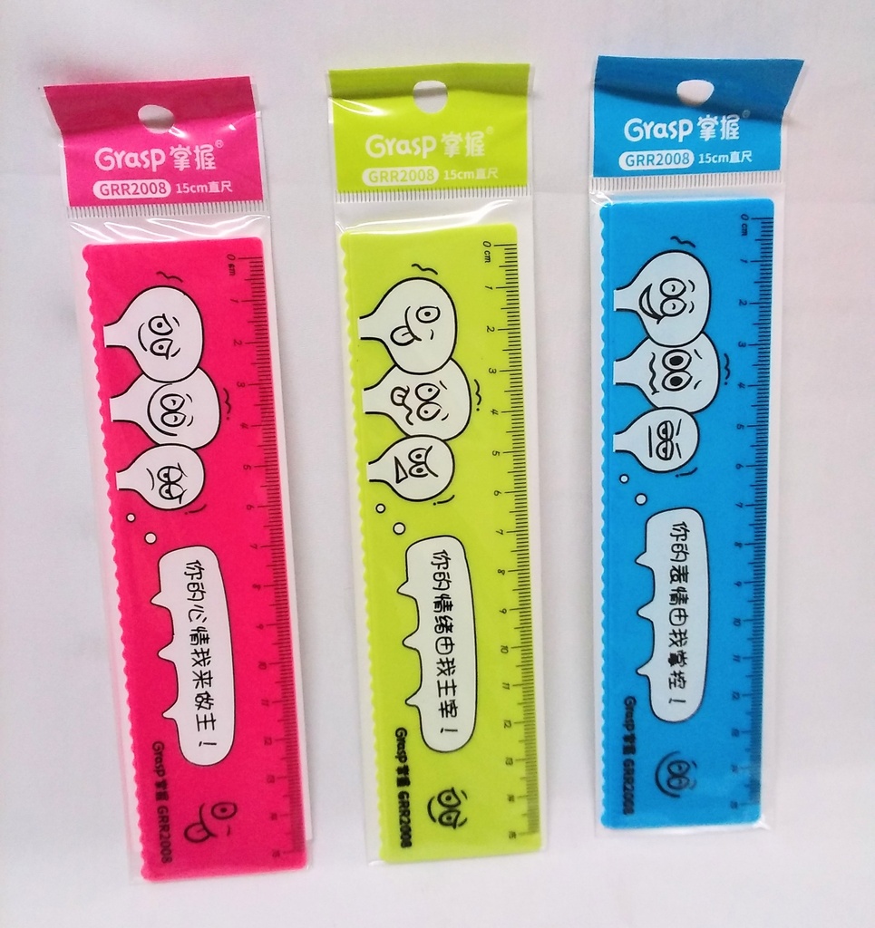 Ruler Plastic 15cm GRR2008