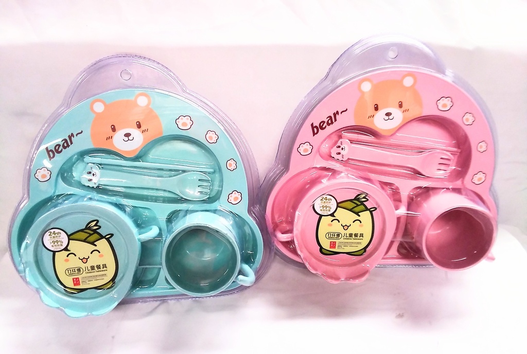 Kids Plastic Eating Set8223