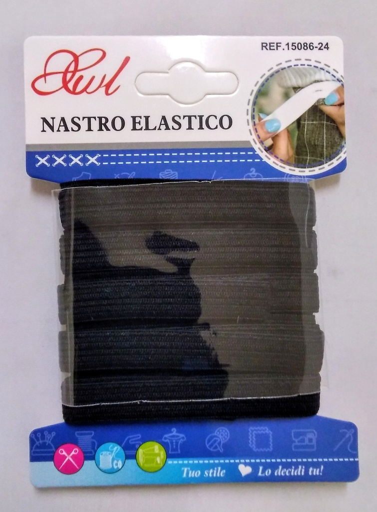 Sewing Elastic Blk 1x3m35353-5