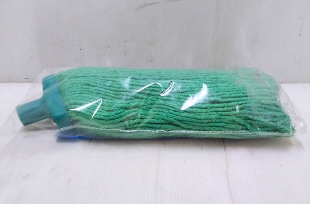 [VI7649] Mop Cotton Refill Green 450g MC40110