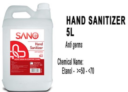 SANO Antiseptic Handwash 5L