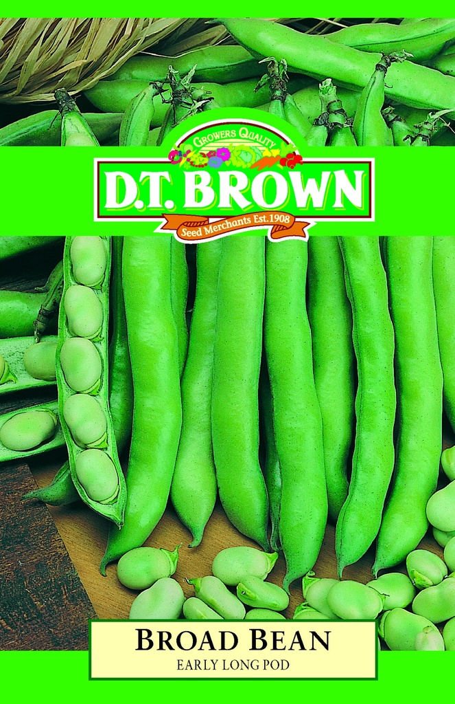 [SD0304]  Seed Mr Fothergill'sl Bean Broad ELP 25g #2121