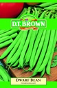 Seed Mr Fothergill'sl Bean Dwarf Tender Delight 20g #2158