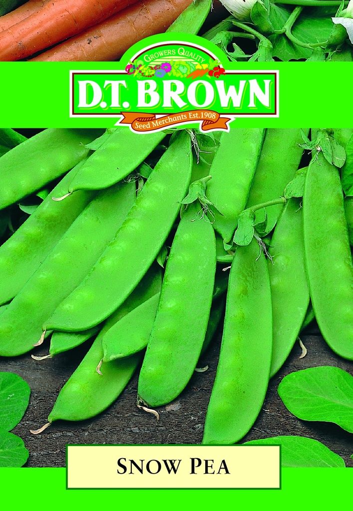 [SD0309]  Seed Mr Fothergill'sl Pea Snow 20g #2260