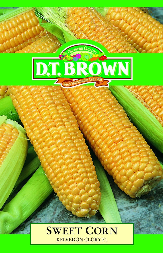 [SD0312] Seed Mr Fothergill'sl CornSweet Kelvedon 10g #2994
