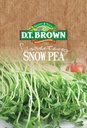  Seed Mr Fothergill'sl Pea Snow Sprout 50g #2319