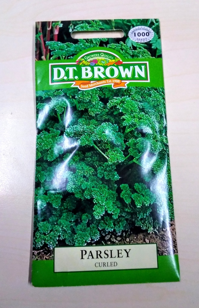 [SD0325]  Seed Mr Fothergill'sl Parsley Curled 1.755g #2231