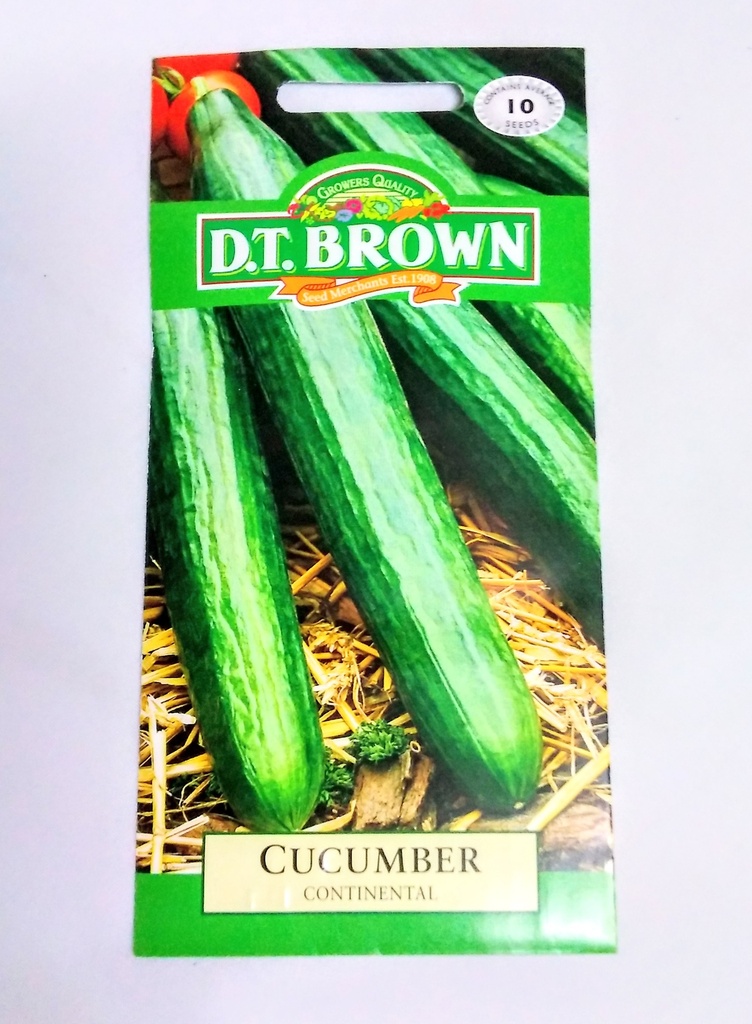  Seed Mr Fothergill'sl Cucumber Cont. Telegraph 312g #2306