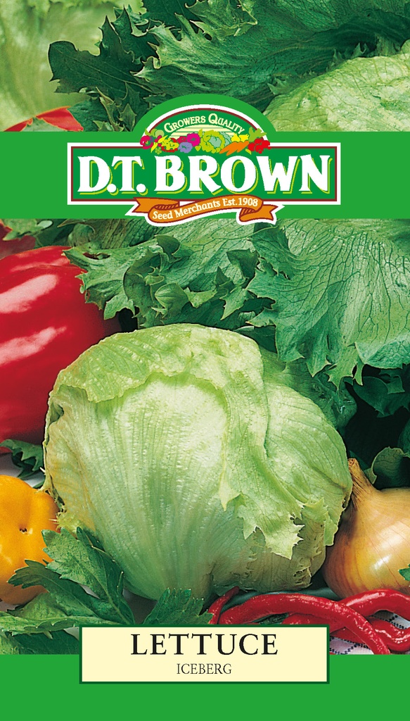 Seed Mr Fothergill'sl Lettuce Iceberg 0.926g #2271
