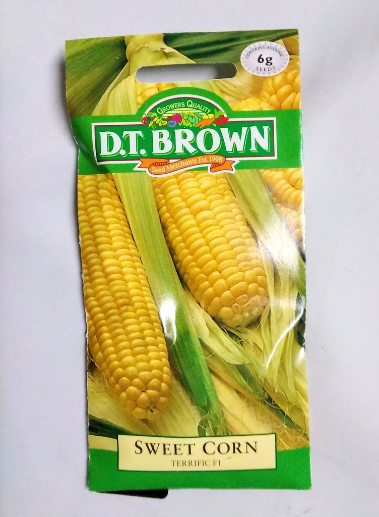 Seed Mr Fothergill'sl Sweetcorn Terrific 6g #2243