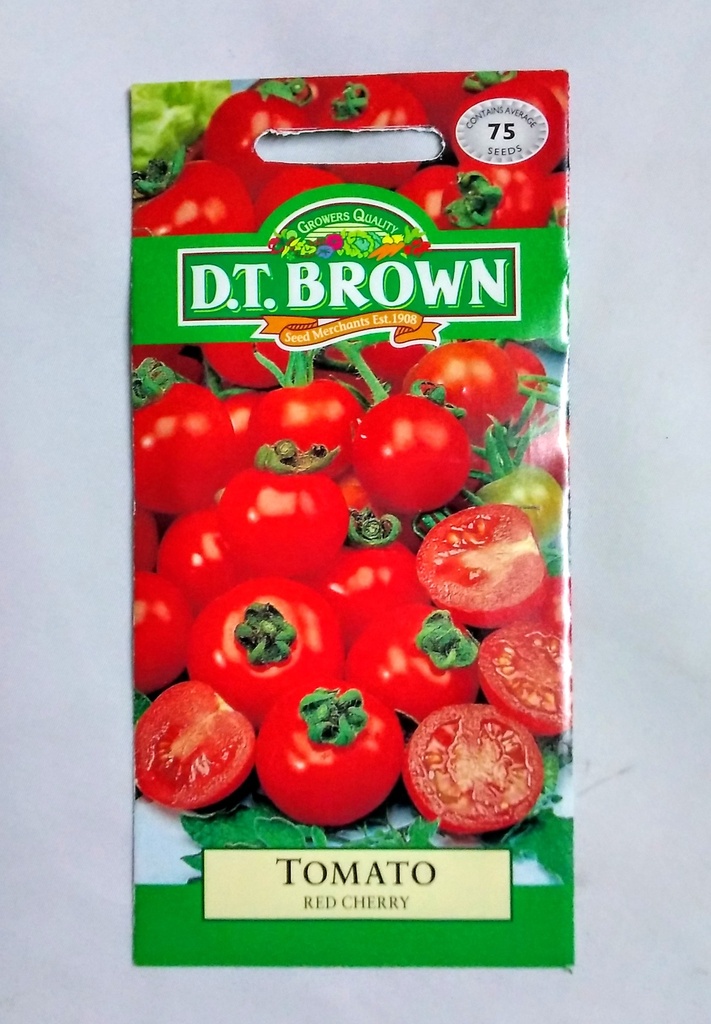 Seed Mr Fothergill'sl Tomato Cherry Red 0.266g #2074