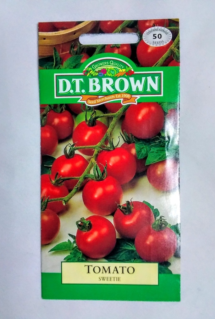  Seed Mr Fothergill'sl Tomato Sweetie 0.178g #2725
