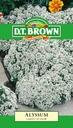 Seed Mr Fothergill'sl Alyssum Carpet of Snow 0.416g #013