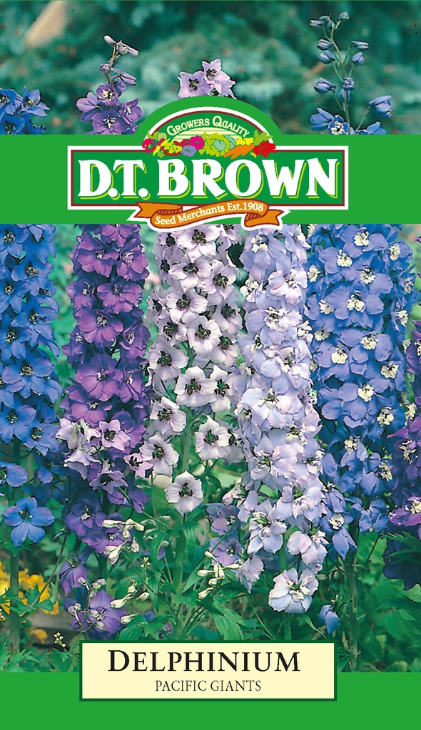 [SD0379]  Seed Mr Fothergill'sl Delphinium Pac.Giants 0.247g #020