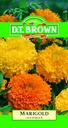  Seed Mr Fothergill'sl Marigold Crackerjack1.078g #489