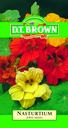  Seed Mr Fothergill'sl Nasturtium JWL Mixed 5.65g #306