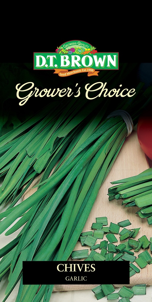  Seed Mr Fothergill'sl Chives Garlic 0.569g #2314
