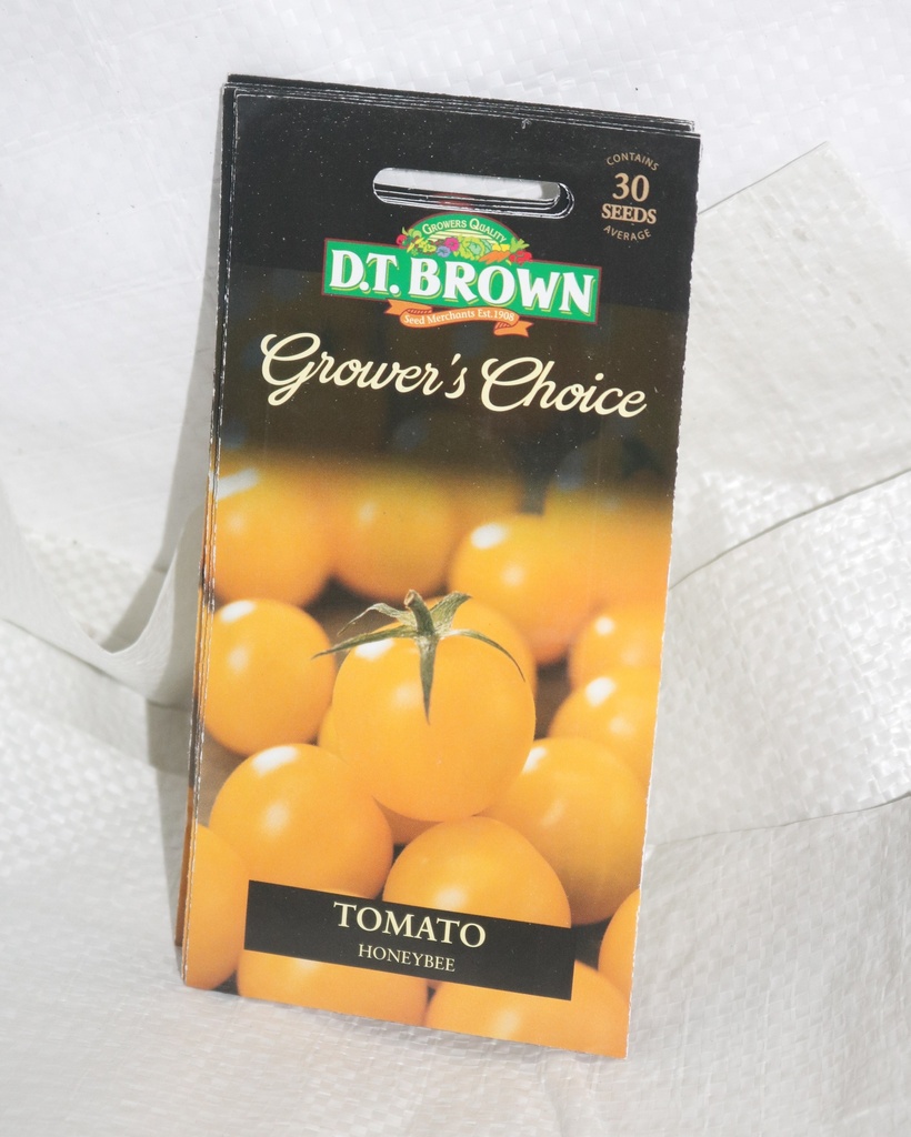 [SD0398]  Seed Mr Fothergill'sl Tomato Honeybee 0.13g #2335