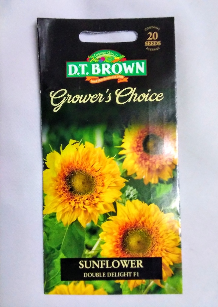 Seed Sunflower Dbl Delight F1 0.625g MFG2352