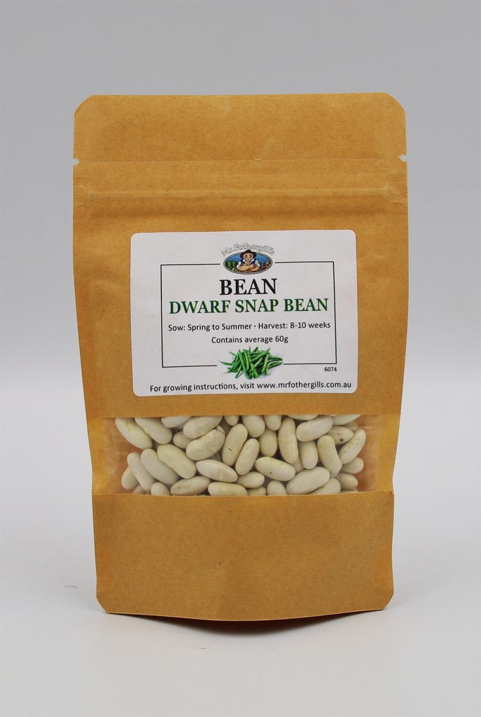 [SD0416]  Seed Mr Fothergill'sl Bean Dwarf Snap BP60g #6074