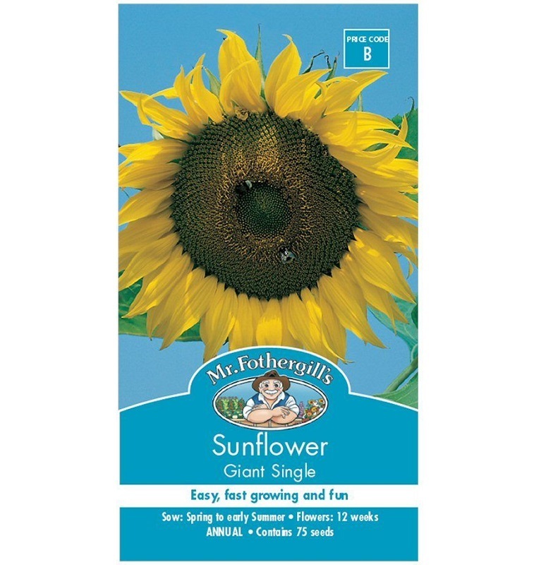  Seed Mr Fothergill'sl Sunflower Giant BP 35g #6080