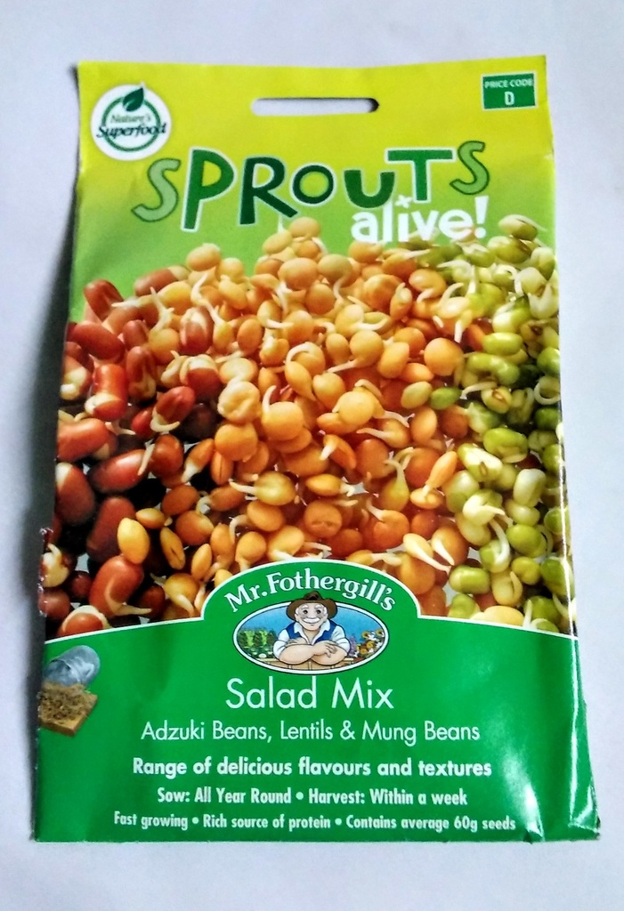 [SD0318] Seed Salad Mix S/Alive 60g MFG3019