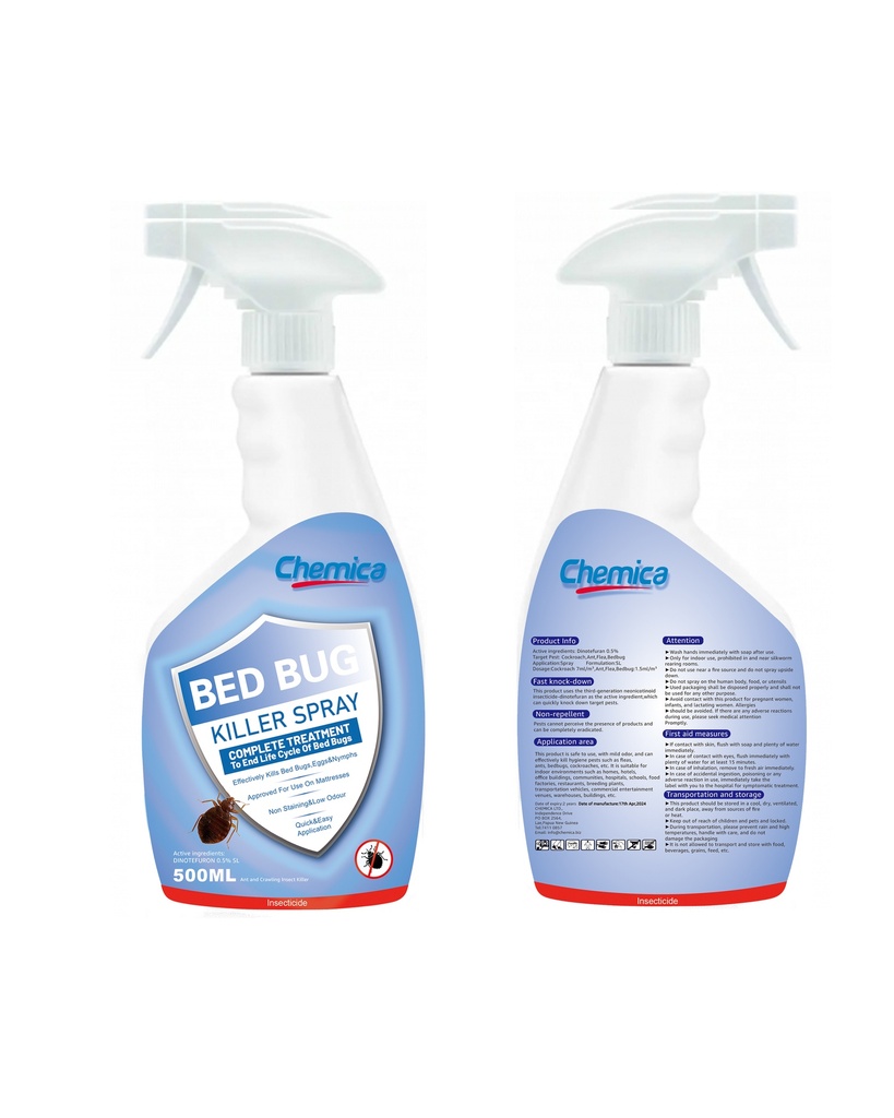 Bed Bug Killer Spray 500ml