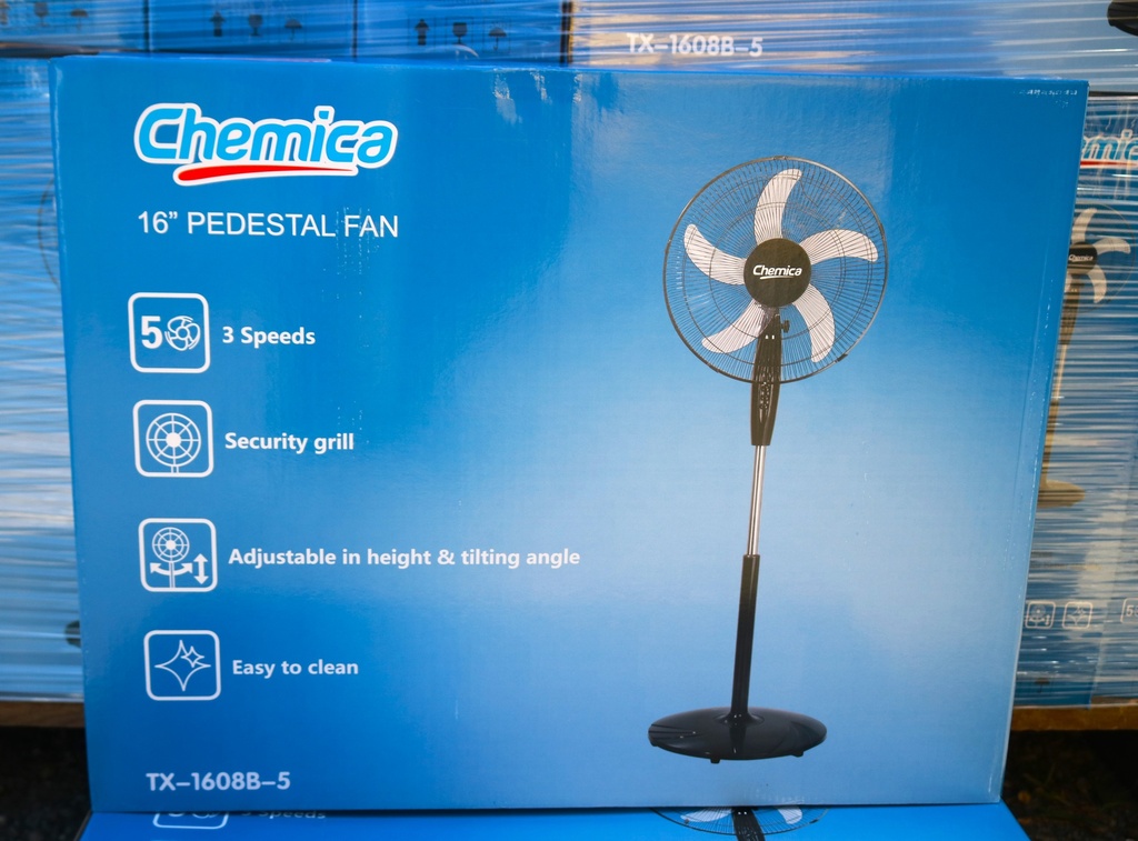 Fan Chemica Stand 16"