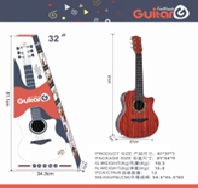 [VI7759] Music Guitar 32" No.898-86 TY986297
