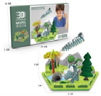 Puzzle 3D Dino Scene TY853955