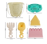 [VI7796] Toy Beach 6pc w/Bucket TY981573