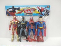 Toy Doll Superhero 4pk "Super League" TY986264